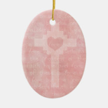 Faith Hope and Love Christian Christmas Ornaments