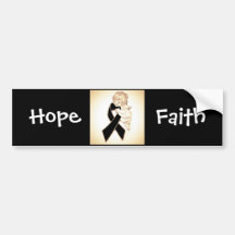 Faith & hope bumper stickers