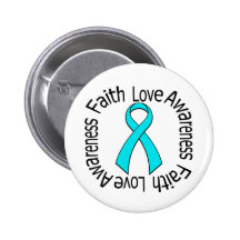 Faith Love Awareness Addiction Recovery Buttons