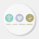 Faith Love Dental Hygiene Magnets