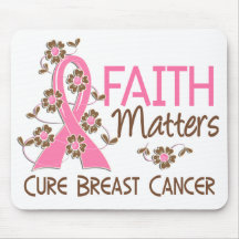 Faith Matters 3 Breast Cancer Mousemat
