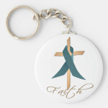 Faith Ribbon Keychains