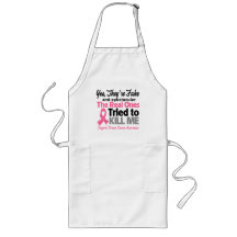 Fake and Spectacular - Breast Cancer Apron