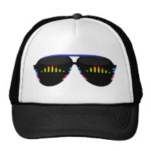 Fake Glasses - EQ Bar Trucker Hats