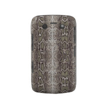 Fake Snake Skin Pattern Blackberry Case-Mate