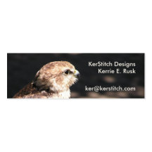 Falcon I: Skinny Business Card or Bookmark