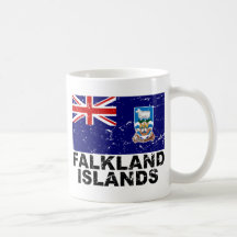 Falkland Islands Vintage Flag Mug