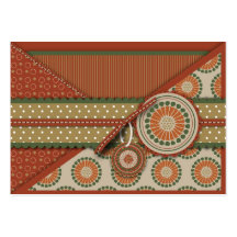 Fall Gift Tag Business Card