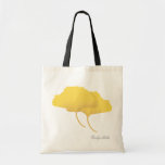 Fall Ginkgo Leaves Tote Bag