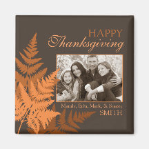 Fall Harvest Photo Magnet