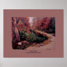 Fall in Aitkin Poster