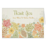 Fall in Love Thank You Notes Card