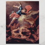 Fall Of The Rebel Angels By Ricci Sebastiano Full Color Flyer