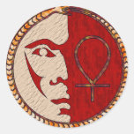 Fall Pagan Moon Sticker