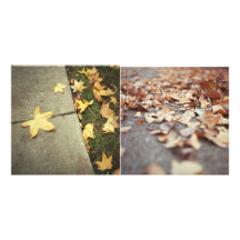 Fall Personalized Photo Card