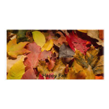 Fall Photo Card