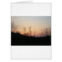 Fall Sunrise Card