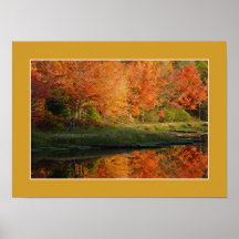 Fall & the river poster