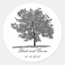 Fall tree sticker