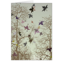 Fall Trees Card
