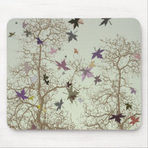 Fall Trees Mouse Pad
