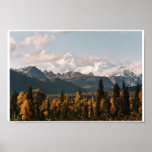 Fall View of Denali, Mt. McKinley Print