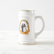 Fall Wedding Stein Coffee Mugs