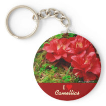 Fallen camellias keychains