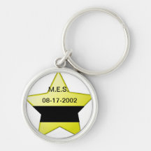 fallen officers keychain