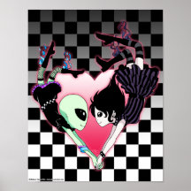 Falling Heart Poster