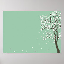 Falling Leaves ~ Print / Poster Abstract Modern
