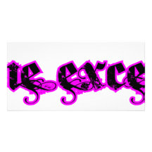 Fame Excess Photo Card Template