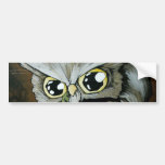 Familiar Owl Bumper Stickers