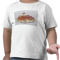 Famille rose sauce tureen and cover modelled t-shirts