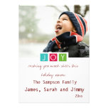 family christmas potriat photo card custom invitations