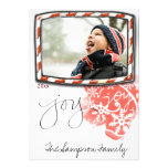 family christmas potriat photo card custom invitation