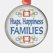 Family Hugs Christmas Tree Ornament