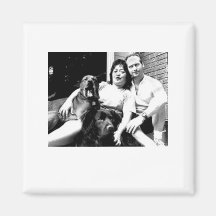 FAMILY OF FOUR REFRIGERATOR MAGNETS