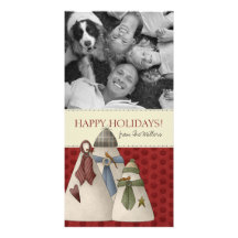Family Photo Christmas Cards Customised Photo Card