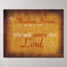 Family Plaque Poster