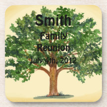 Family Reunion Cork Coaster