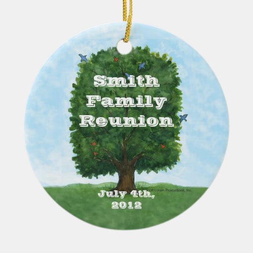 family reunion keepsake christmas tree ornament zazzle family reunion keepsake christmas tree ornament zazzle
