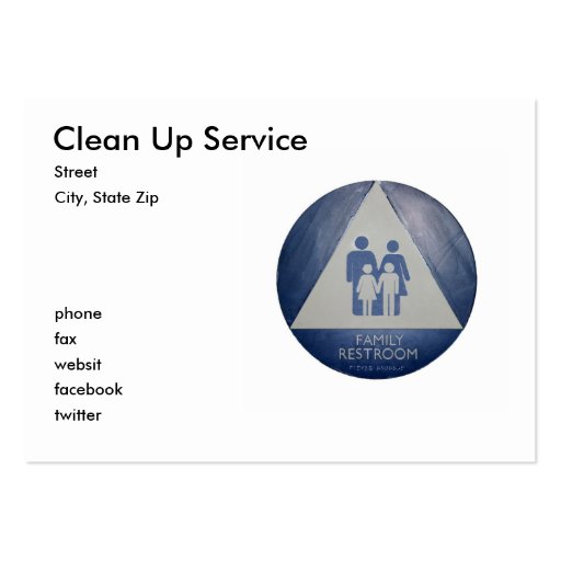 Family Room Business Card