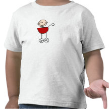 Family Stick Figure Baby Shirt