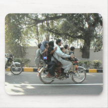 Family trip - the hard way! mousepad