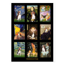 Famous Art Beagle Comp 1 Postcards