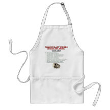 Famous Last Words in Roleplaying: Top Ten Aprons