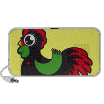 Famous Rooster of Barcelos 03 Portable Speaker