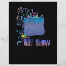 Fancy Art Show Flyers