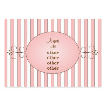 Fancy Cupcake Business Card